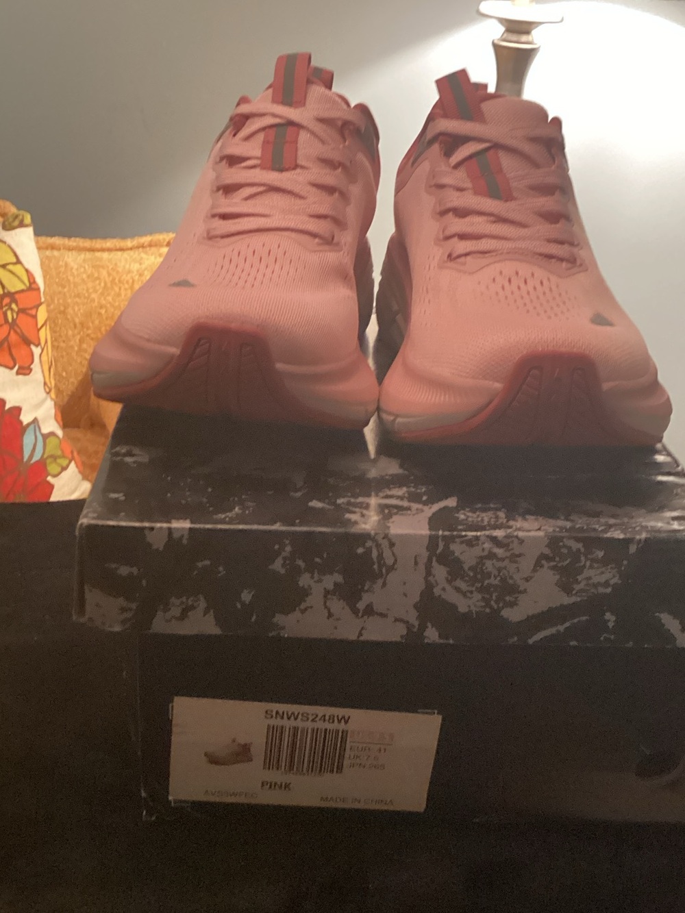 Women’s Pink Athletic Sneakers - Brand Unknown